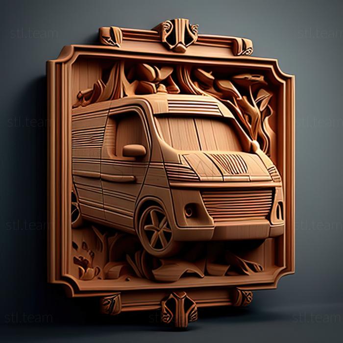 3D модель Peugeot Expert (STL)